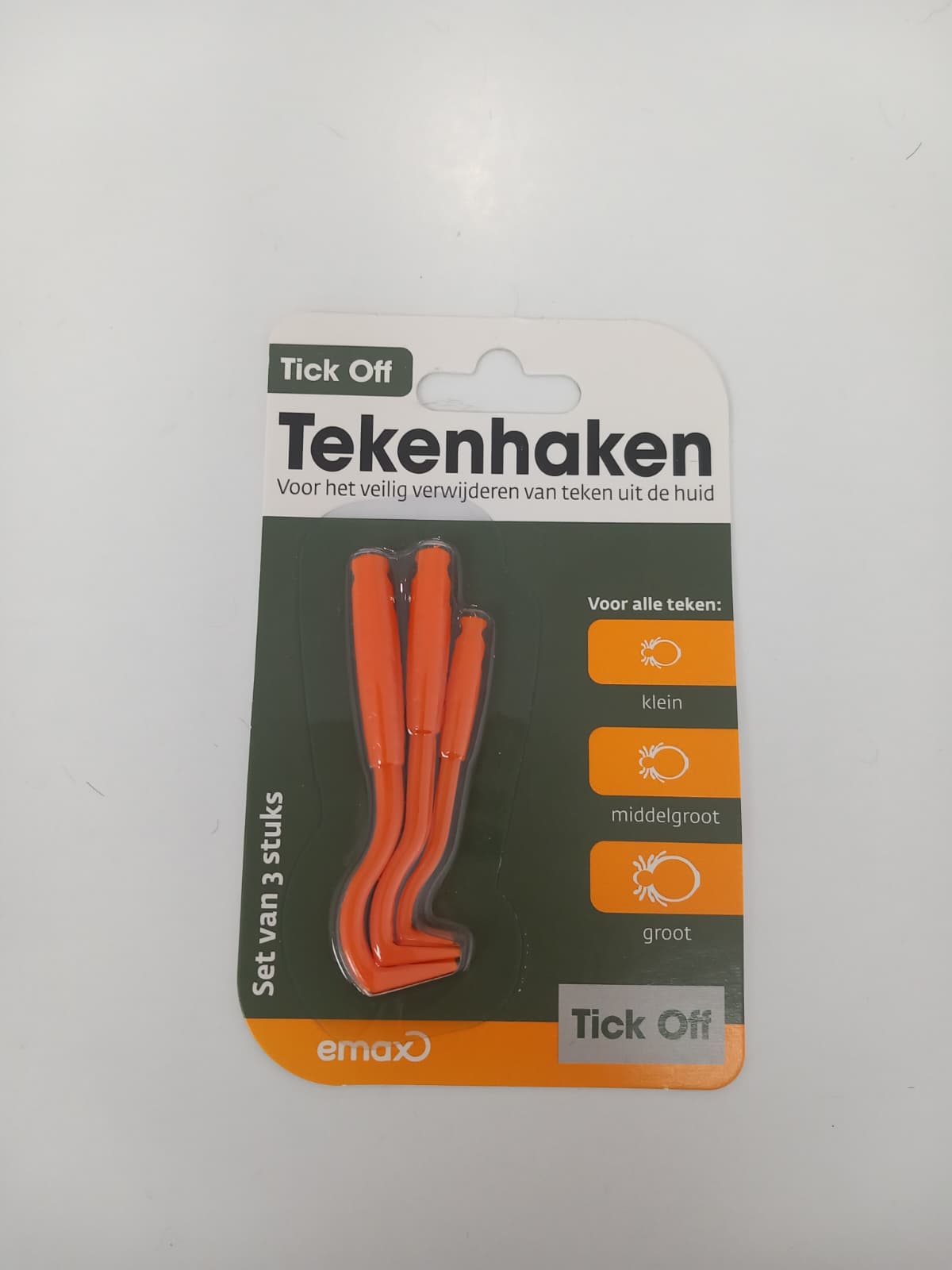 Tekenhaken van BunnyCat & Co voor het veilig verwijderen van teken bij huisdieren, geschikt voor verzorgingsgebruik.