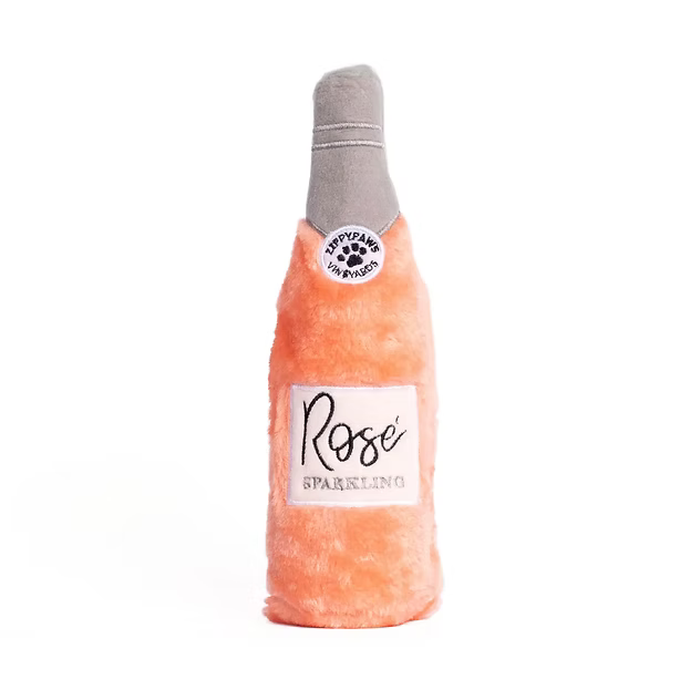 Zippy Paws hondenknuffel Rose van BunnyCat & Co, zacht en schattig hondenspeelgoed met roze kleur voor honden.